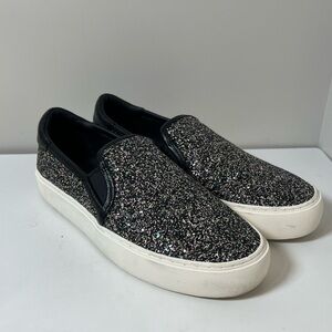UGG Women’s Chunky Glitter Slide Sparkly Slip On Shoe Size 8 Almost New Shoe
